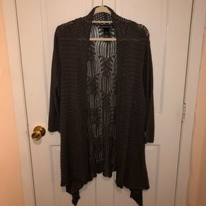 LAUREN MICHELLE: Greenish/ Greyish Cardigan